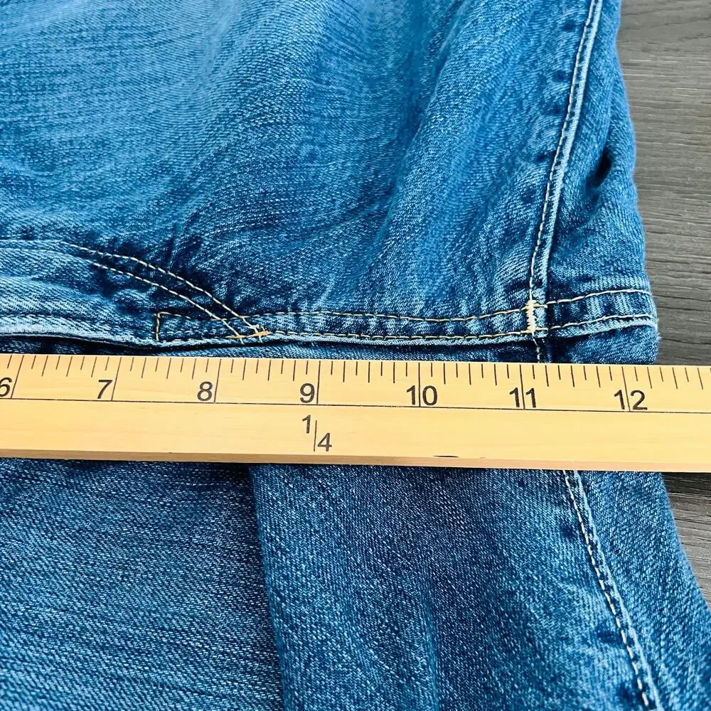 Ralph Lauren Jeans Men's Size 36X30 Blue Polo Hampton Relaxed Fit Straight Denim